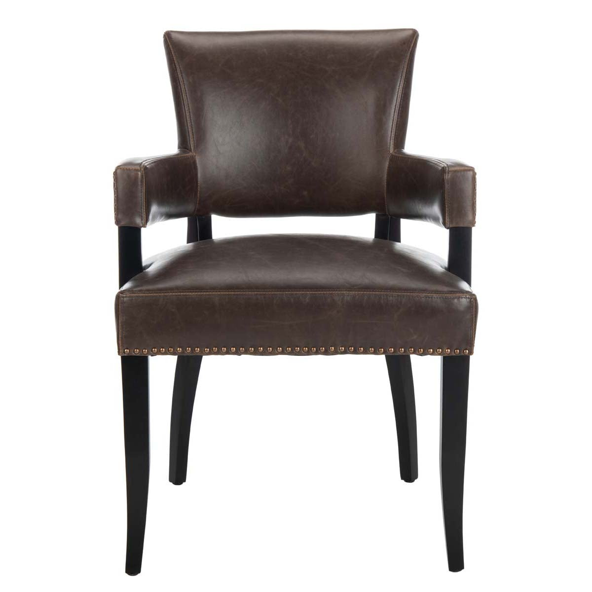 Safavieh Desa 21''H Arm Chair , MCR4691 - Antique Brown