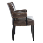 Safavieh Desa 21''H Arm Chair , MCR4691 - Antique Brown