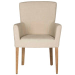 Safavieh Dale Arm Chair , MCR4710 - Hemp