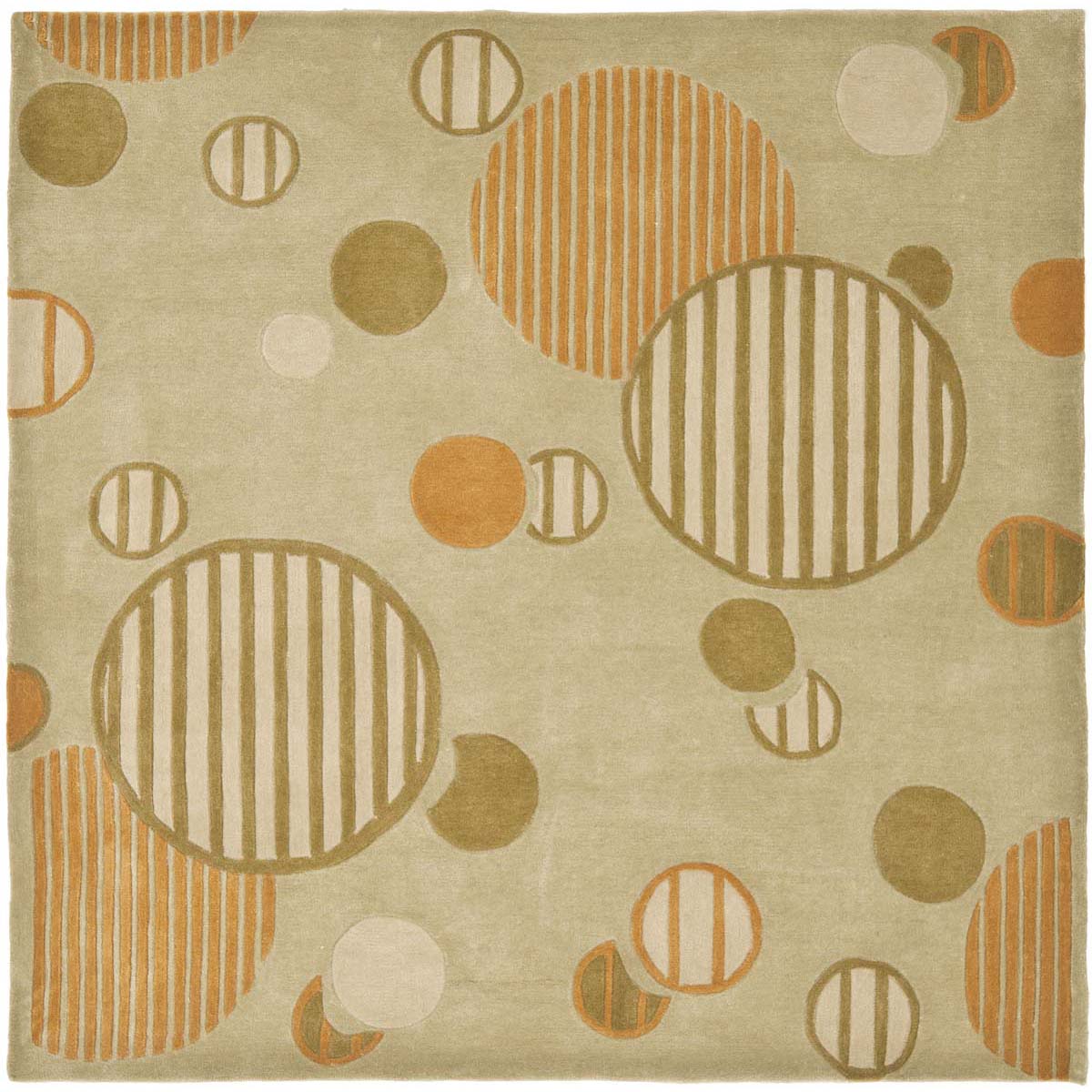 Safavieh Modern Art 619 Rug, MDA619 - Sage / Multi