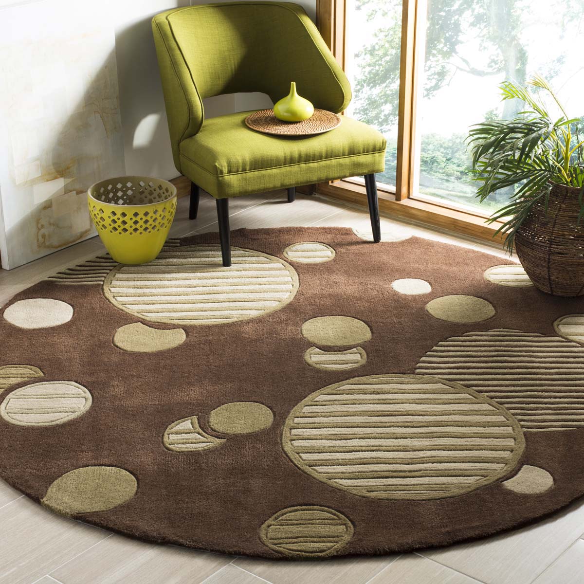 Safavieh Modern Art 619 Rug, MDA619 - Brown / Multi