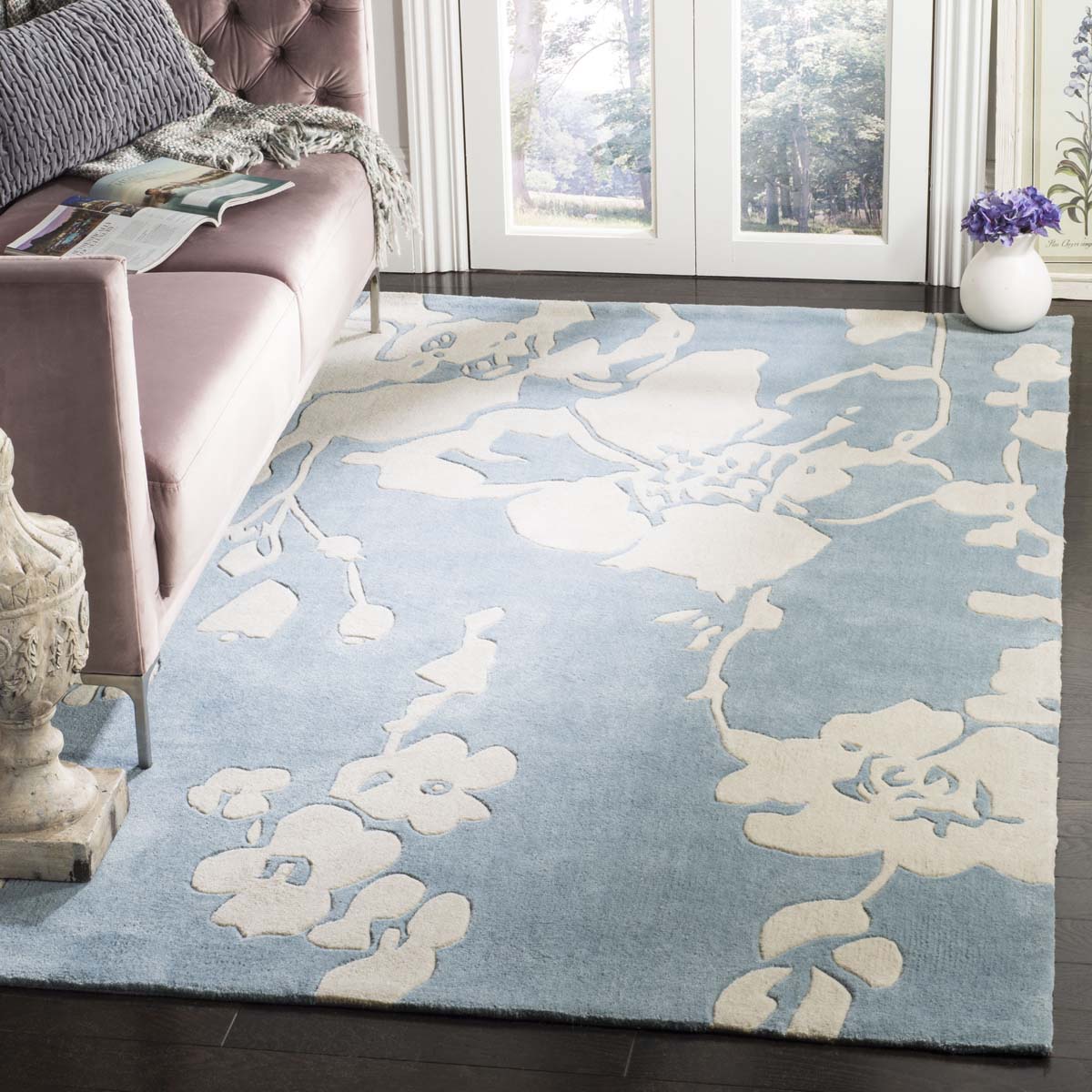 Safavieh Modern Art 621 Rug, MDA621 - Blue / Ivory