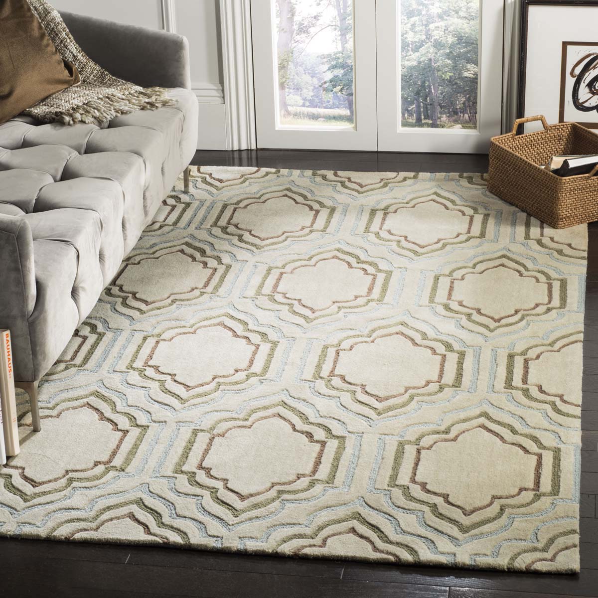 Safavieh Modern Art 626 Rug, MDA626 - Beige / Multi