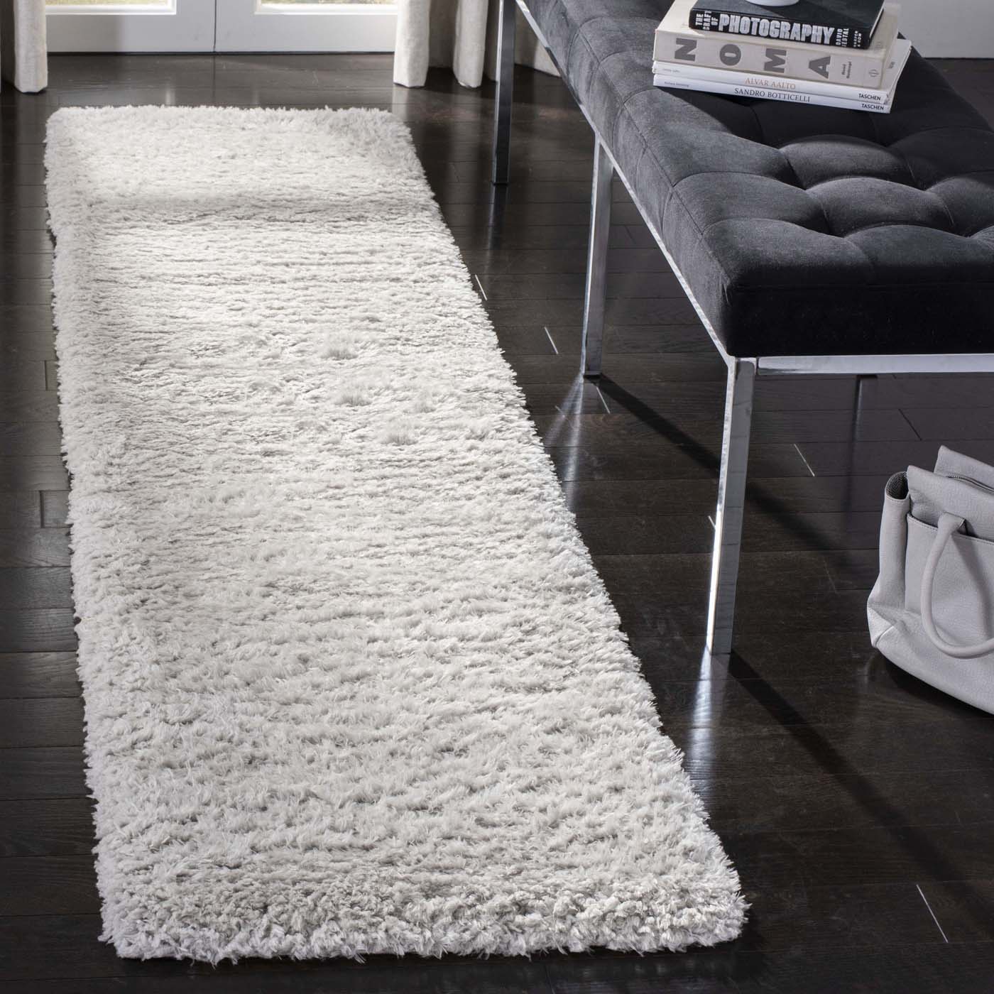 Safavieh Madrid Shag 256 Rug, MDG256 - Silver