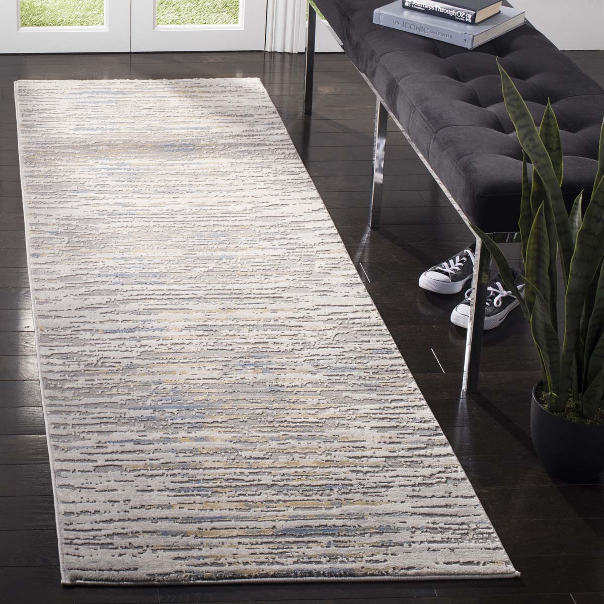 Safavieh Meadow 100 179 Rug, MDW179 - Grey / Gold