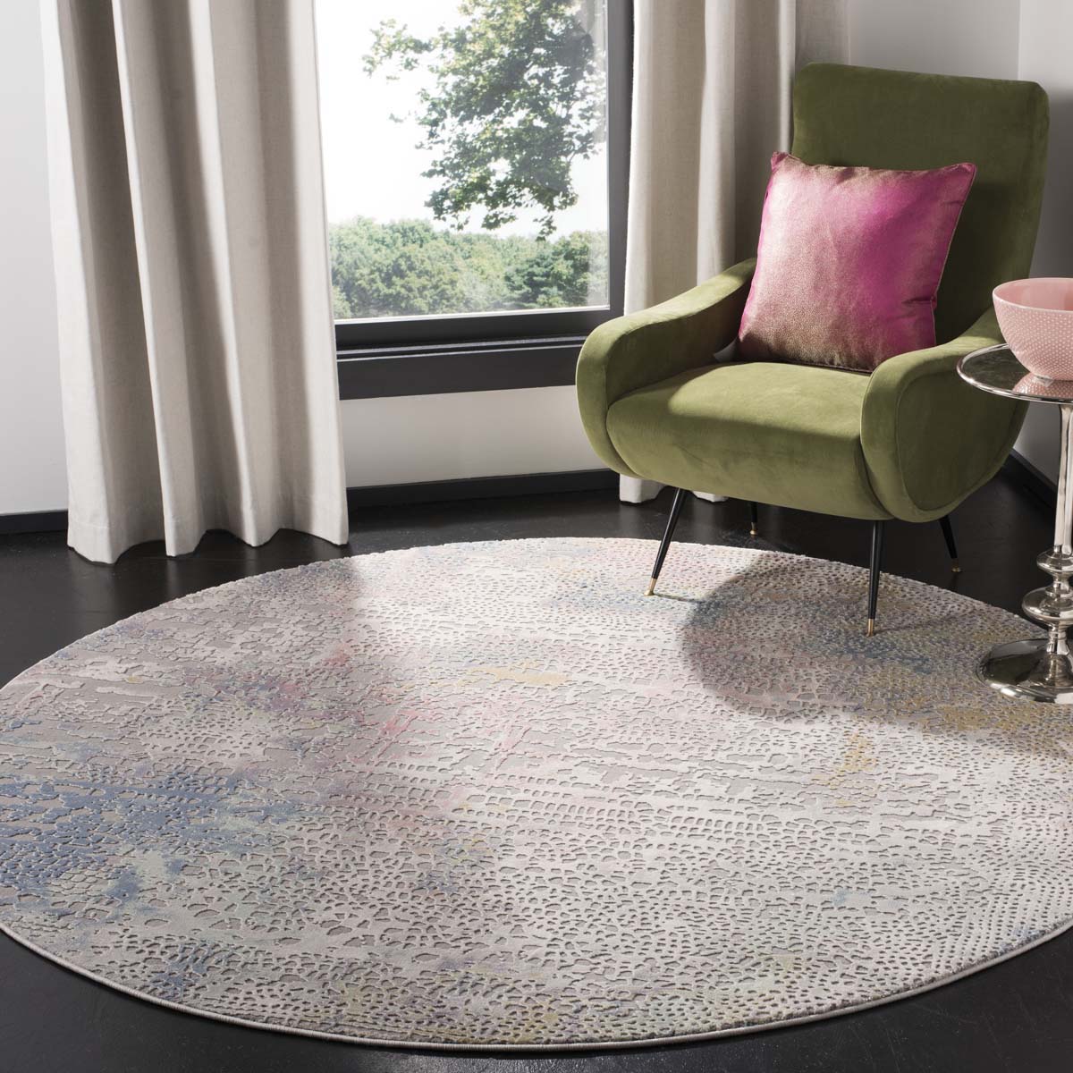 Safavieh Meadow 100 181 Rug, MDW181 - Grey / Gold