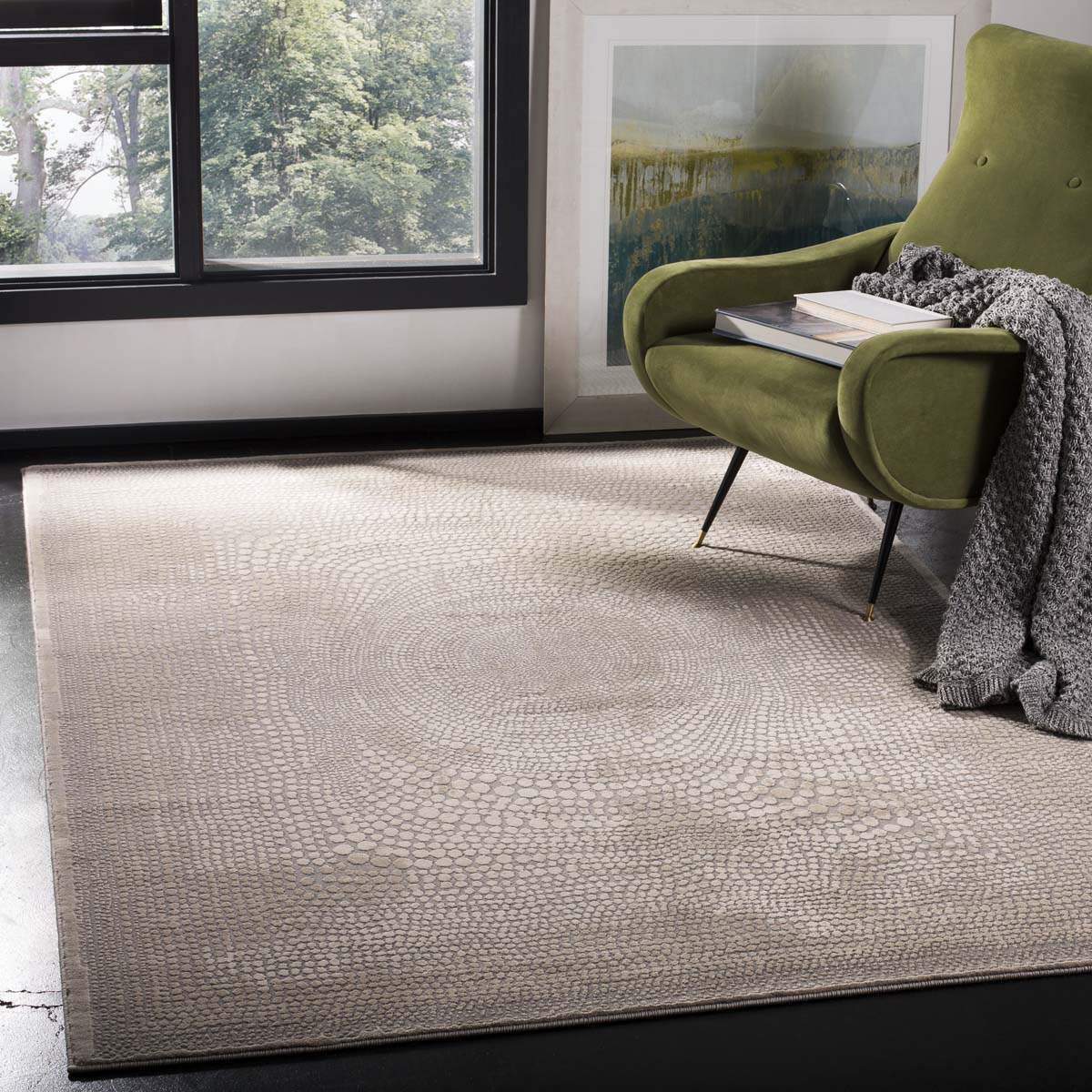 Safavieh Meadow 333 Rug, MDW333 - Ivory / Grey