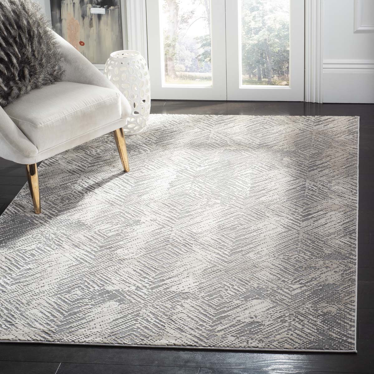 Safavieh Meadow 338 Rug, MDW338 - Ivory / Grey