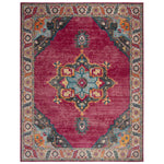 Safavieh Merlot 100 108 Rug, MER108 - Fuchsia / Multi