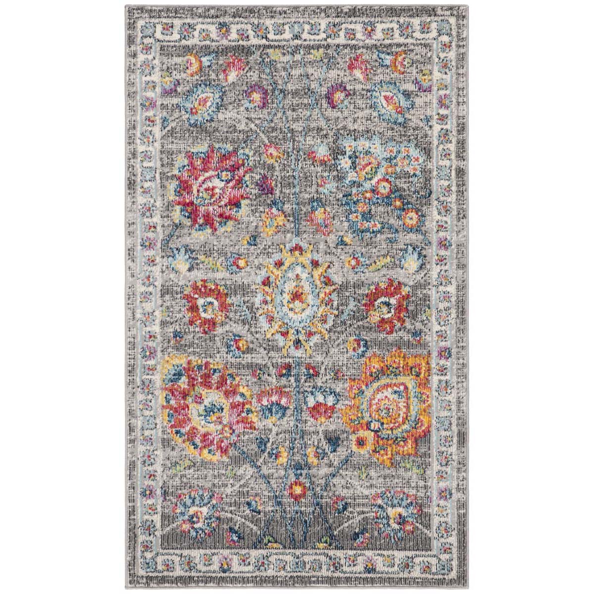 Safavieh Merlot 100 180 Rug, MER180 - Grey / Multi