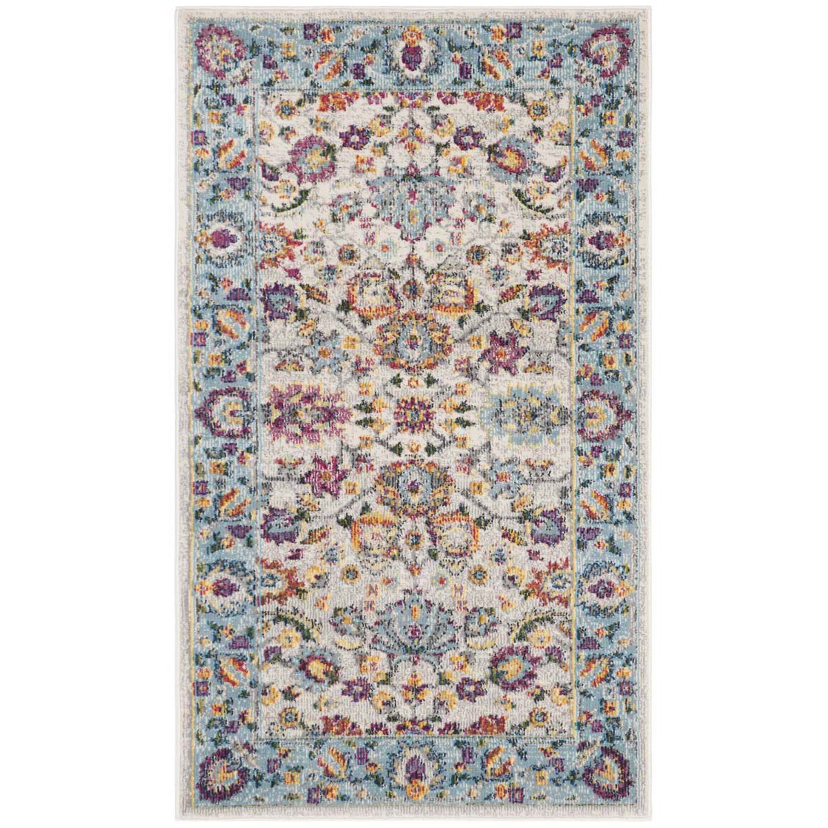 Safavieh Merlot 100 196 Rug, MER196 - Cream / Multi