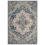 Safavieh Merlot 300 313 Rug, MER313 - Navy / Aqua