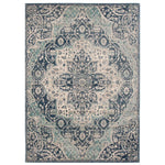 Safavieh Merlot 300 313 Rug, MER313 - Navy / Aqua