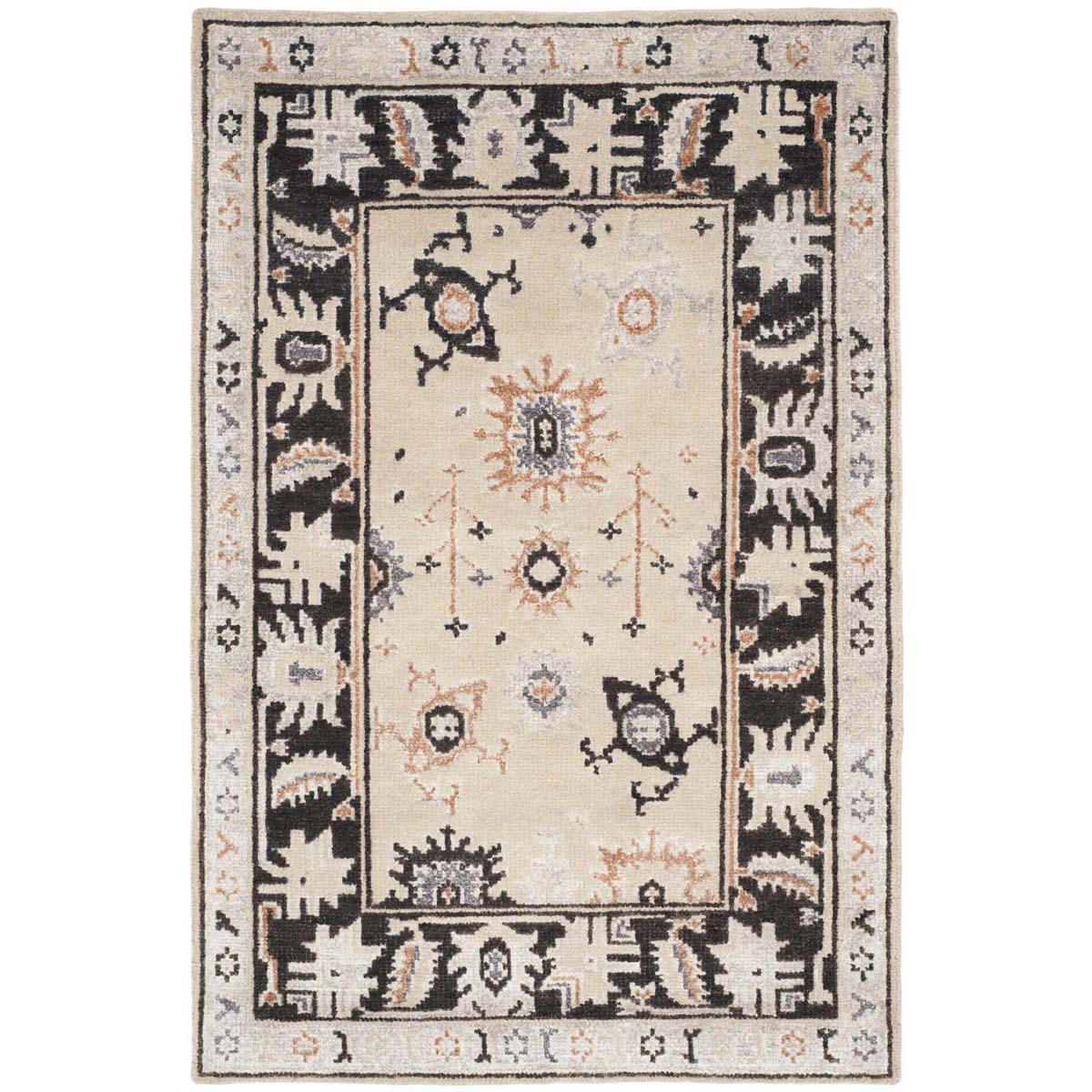 Safavieh Maharaja 254 Rug, MHJ254 - Beige / Charcoal