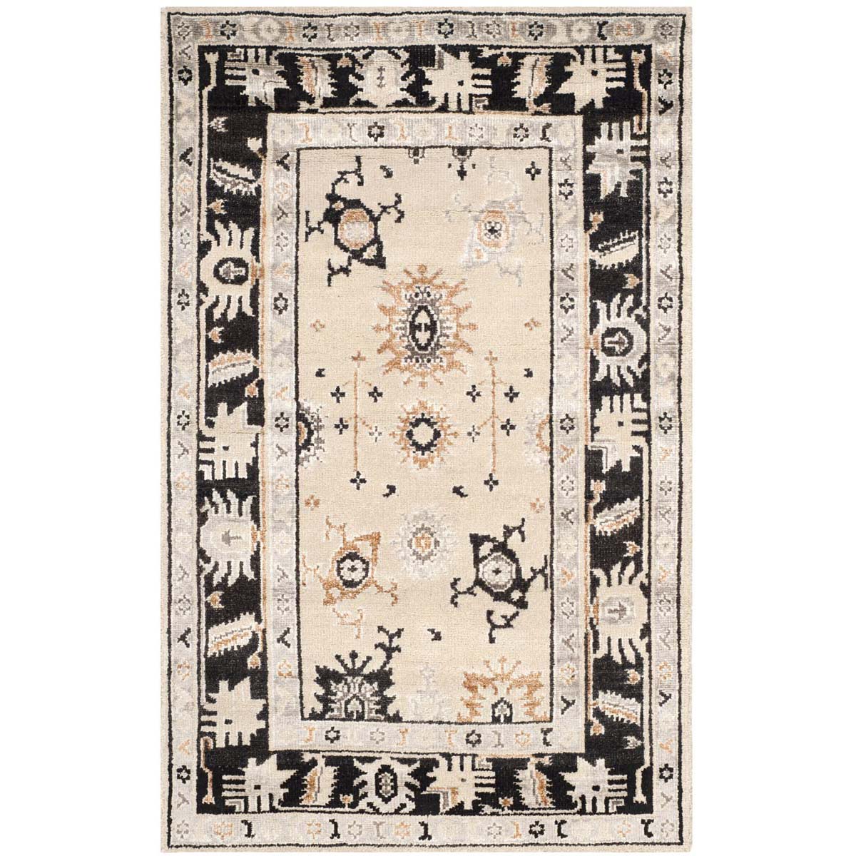 Safavieh Maharaja 254 Rug, MHJ254 - Beige / Charcoal