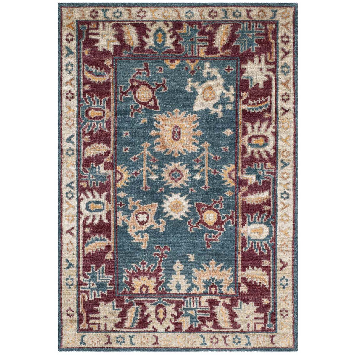 Safavieh Maharaja 254 Rug, MHJ254 - Blue / Red