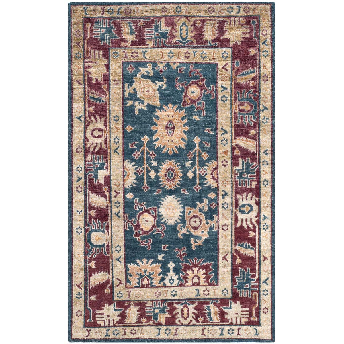 Safavieh Maharaja 254 Rug, MHJ254 - Blue / Red