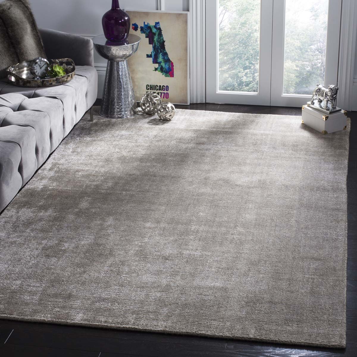 Safavieh Mirage 235 Rug, MIR235 - Silver / Green