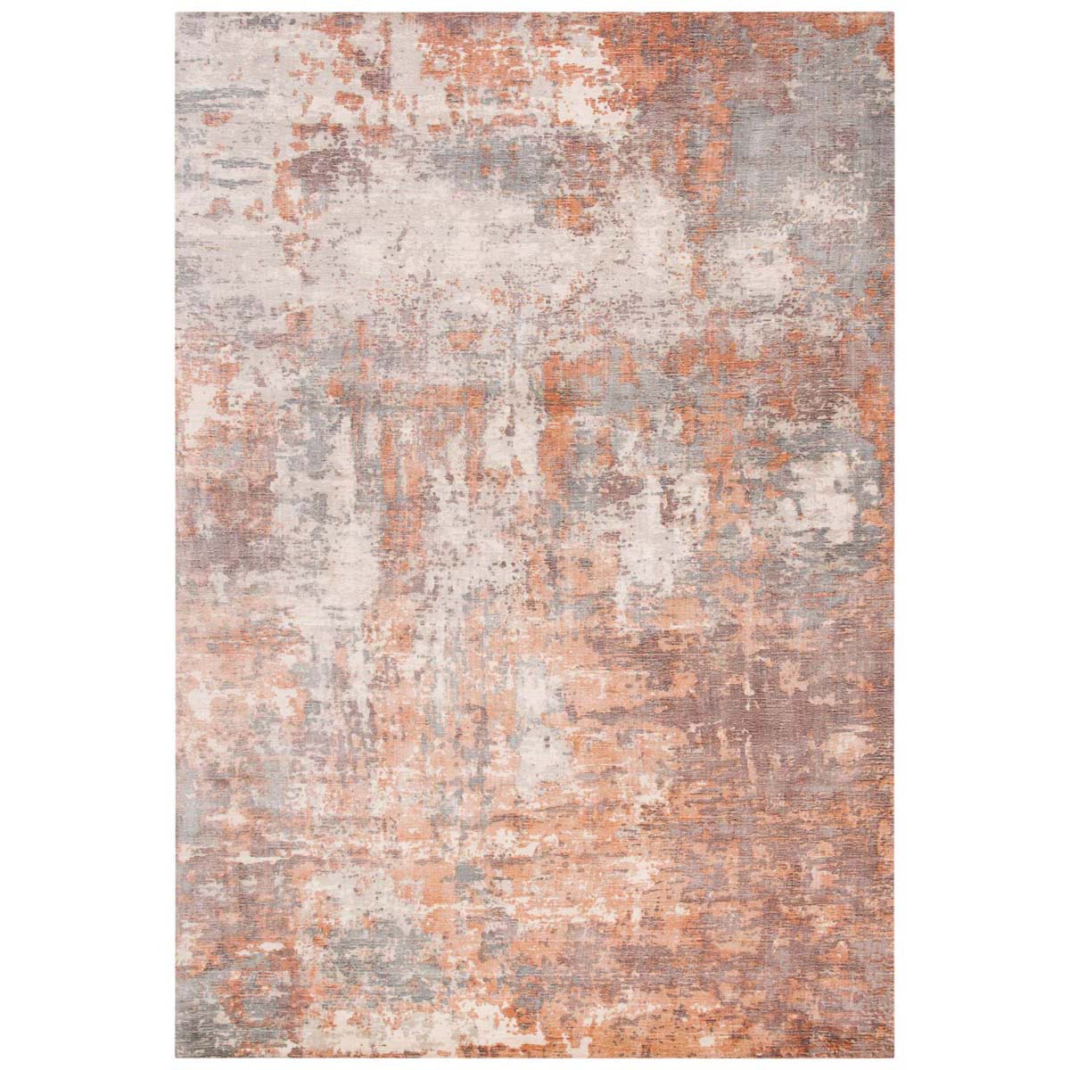 Safavieh Mirage 338 Rug, MIR338 - Rust / Silver