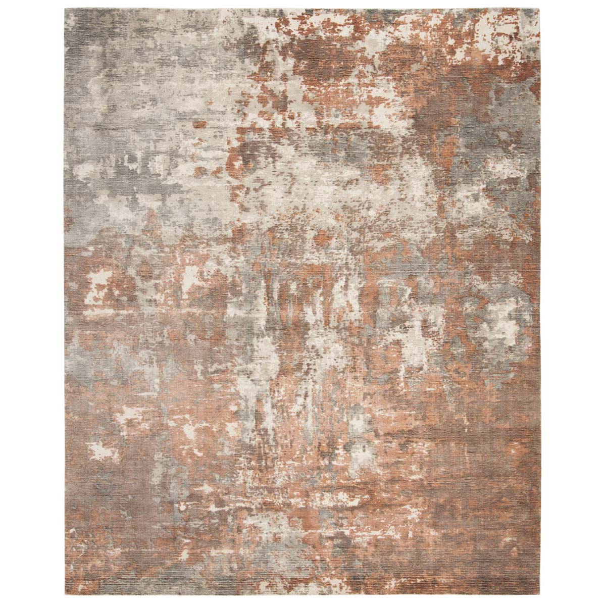 Safavieh Mirage 338 Rug, MIR338 - Rust / Silver