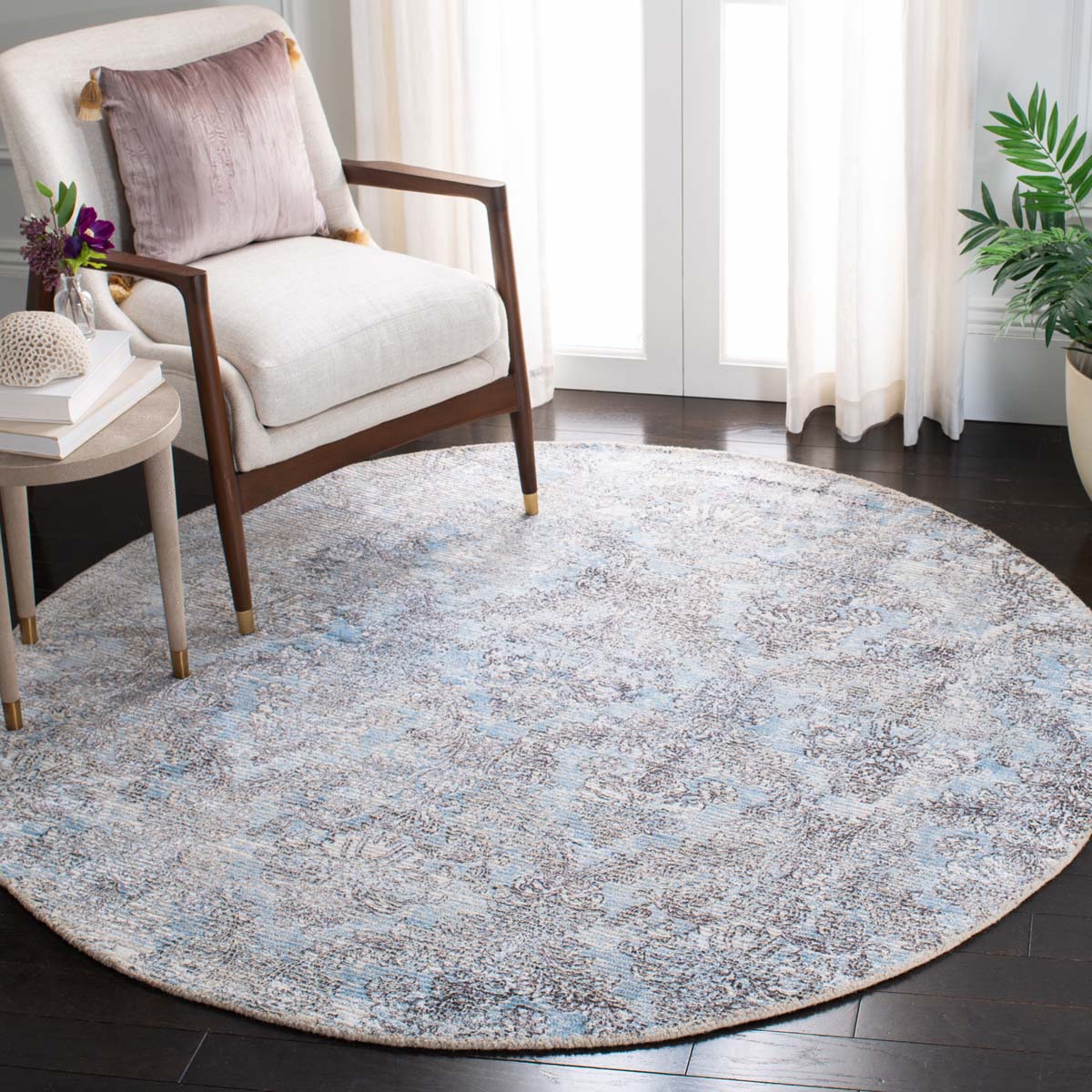 Safavieh Mirage 735 Rug, MIR735 - Light Blue / Grey