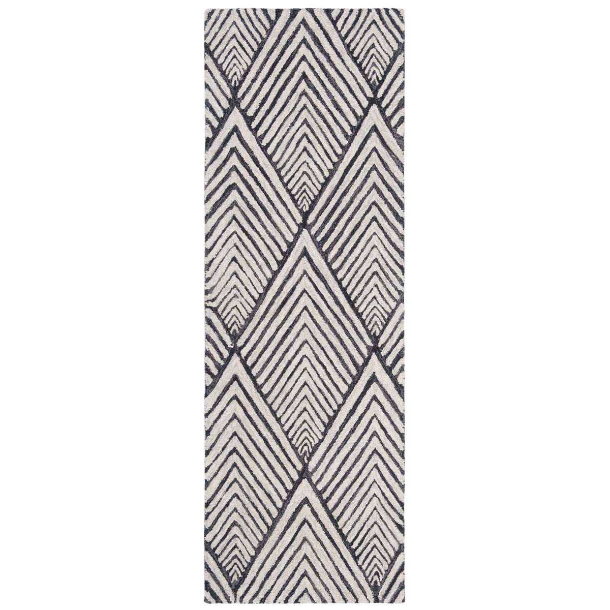 Safavieh Micro-Loop 151 Rug, MLP151 - Charcoal / Ivory