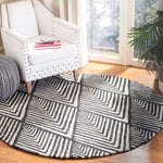 Safavieh Micro-Loop 151 Rug, MLP151 - Charcoal / Ivory