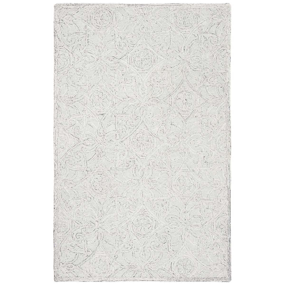 Safavieh Micro-Loop 152 Rug, MLP152 - Grey / Ivory