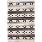 Safavieh Micro-Loop 153 Rug, MLP153 - Ivory / Charcoal