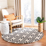 Safavieh Micro-Loop 153 Rug, MLP153 - Ivory / Charcoal