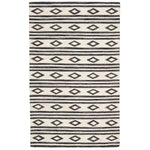 Safavieh Micro-Loop 153 Rug, MLP153 - Ivory / Charcoal