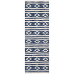 Safavieh Micro-Loop 153 Rug, MLP153 - Navy / Ivory