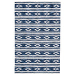 Safavieh Micro-Loop 153 Rug, MLP153 - Navy / Ivory