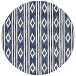 Safavieh Micro-Loop 153 Rug, MLP153 - Navy / Ivory