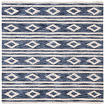 Safavieh Micro-Loop 153 Rug, MLP153 - Navy / Ivory