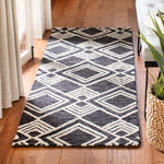 Safavieh Micro-Loop 154 Rug, MLP154 - Charcoal / Ivory