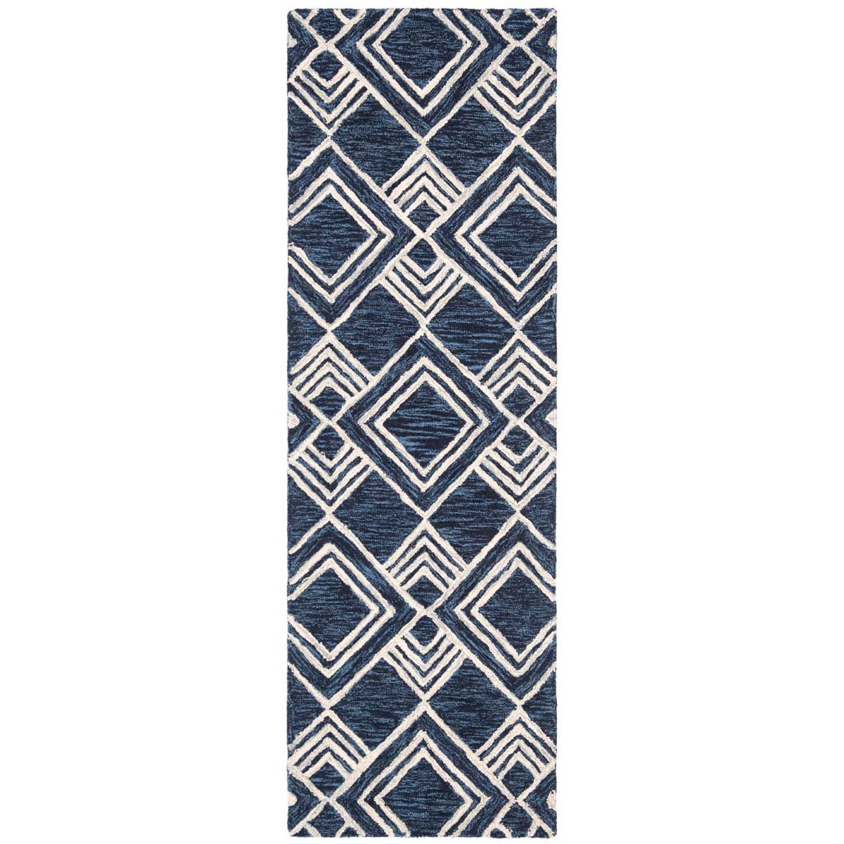 Safavieh Micro-Loop 154 Rug, MLP154 - Navy / Ivory