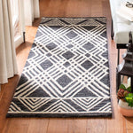 Safavieh Micro-Loop 155 Rug, MLP155 - Charcoal / Ivory