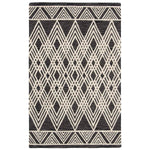 Safavieh Micro-Loop 155 Rug, MLP155 - Charcoal / Ivory