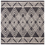 Safavieh Micro-Loop 155 Rug, MLP155 - Charcoal / Ivory