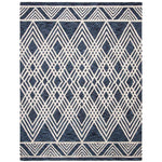 Safavieh Micro-Loop 155 Rug, MLP155 - Navy / Ivory