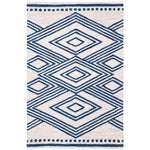 Safavieh Micro-Loop 156 Rug, MLP156 - Ivory / Navy