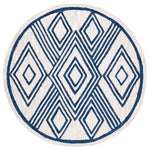 Safavieh Micro-Loop 156 Rug, MLP156 - Ivory / Navy