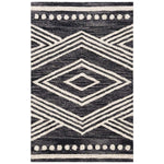 Safavieh Micro-Loop 156 Rug, MLP156 - Charcoal / Ivory