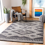 Safavieh Micro-Loop 156 Rug, MLP156 - Charcoal / Ivory