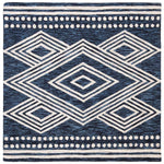 Safavieh Micro-Loop 156 Rug, MLP156 - Navy / Ivory