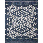 Safavieh Micro-Loop 156 Rug, MLP156 - Navy / Ivory