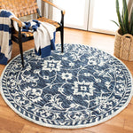 Safavieh Micro-Loop 160 Rug, MLP160 - Navy / Taupe