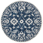 Safavieh Micro-Loop 160 Rug, MLP160 - Navy / Taupe