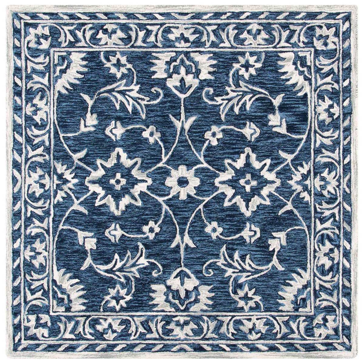 Safavieh Micro-Loop 160 Rug, MLP160 - Navy / Taupe